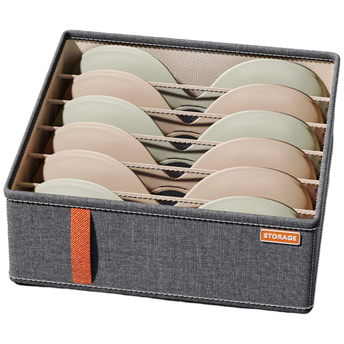 Space Saving Compartment Clothing Organizer | Bedroom | Closet | Laundry
