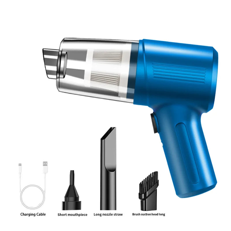 Portable Wireless Car Vacuum Cleaner Multifunctional 4-in-1 High-power Suction Blowing Integrated Cleaning Appliance 2026