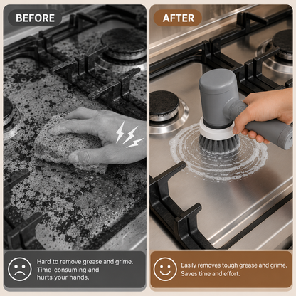 SwyftScrub™ 5-in-1 Electric Scrubber — Cordless Bathroom & Kitchen Cleaning Essential