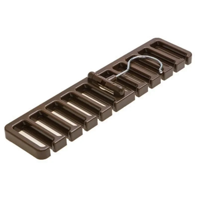 Space-Saving Belt & Tie Hanger — Bedroom Closet Organizer
