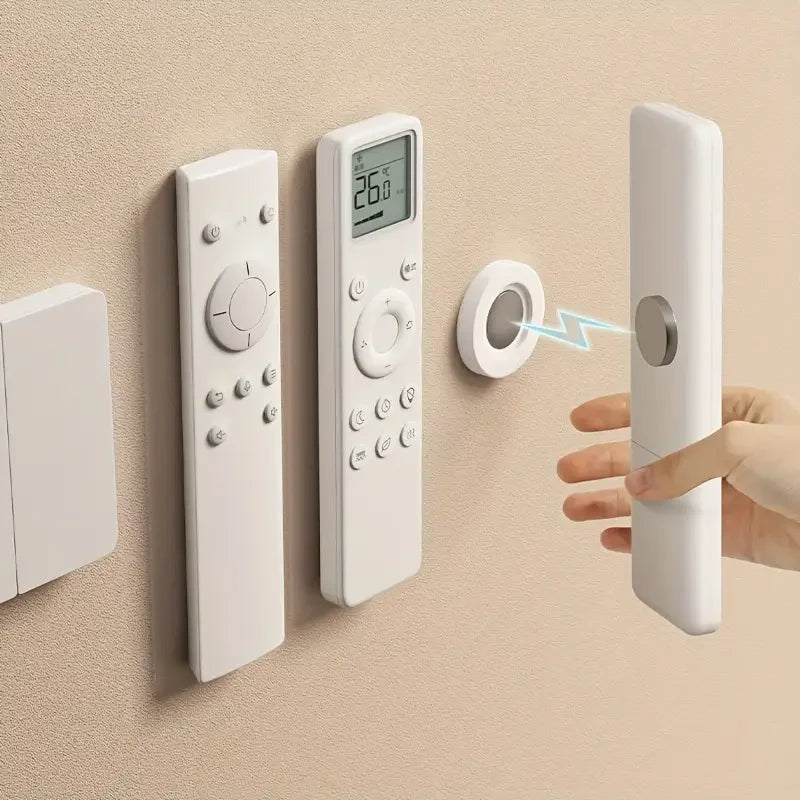Magnetic Wall-Mount Remote Holder | Living Room, Bedroom, Office