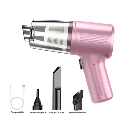 Portable Wireless Car Vacuum Cleaner Multifunctional 4-in-1 High-power Suction Blowing Integrated Cleaning Appliance ﻿2026