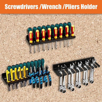 Wall-Mount Tool Organizer Rack | Garage
