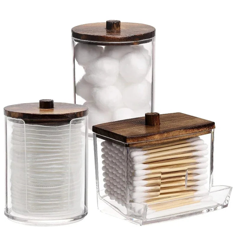 Bathroom Vanity Organizer Jars | Bathroom