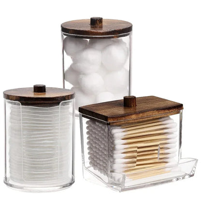 Bathroom Vanity Organizer Jars | Bathroom