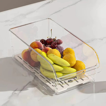 Clear Refrigerator Organizer Bins | Kitchen | Pantry