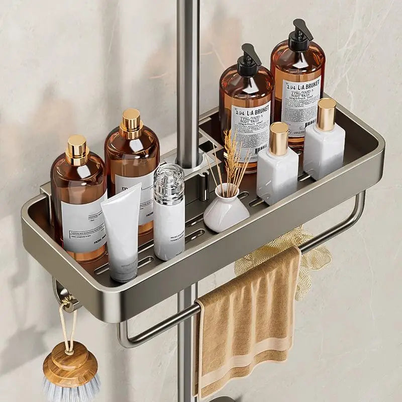 Shower Bar Storage Caddy | Bathroom & Shower Organizer