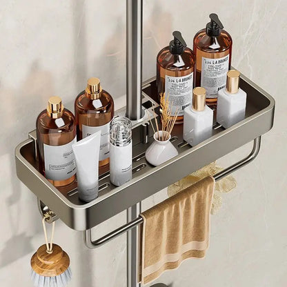 Shower Bar Storage Caddy | Bathroom & Shower Organizer