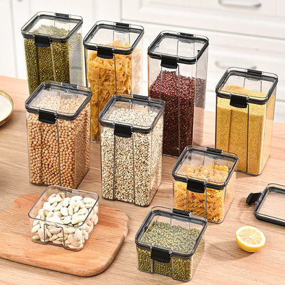 Airtight Pantry Storage Containers — 1–5 Qty Piece Kitchen Set