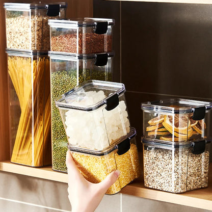 Airtight Pantry Storage Containers — 1–5 Qty Piece Kitchen Set