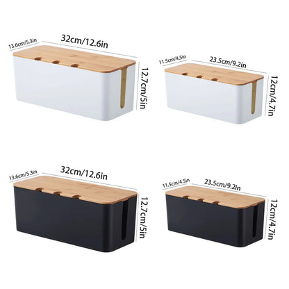 Cable Management Box — Bedroom, Office & Living Room Essential