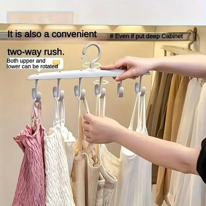 12-Hook Rotating Closet Organizer | Bedroom | Closet | Laundry