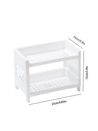 2-Tier Open Desk Organizer — Office & Desktop Storage