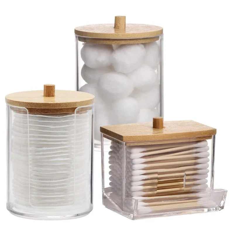 Bathroom Vanity Organizer Jars | Bathroom