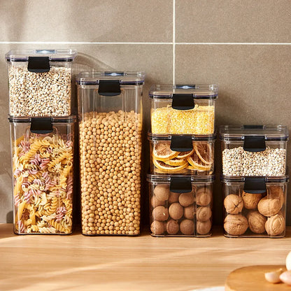 Airtight Pantry Storage Containers — 1–5 Qty Piece Kitchen Set