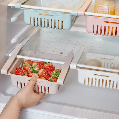 Slide-On Fridge Drawer Organizer | Kitchen Essentials