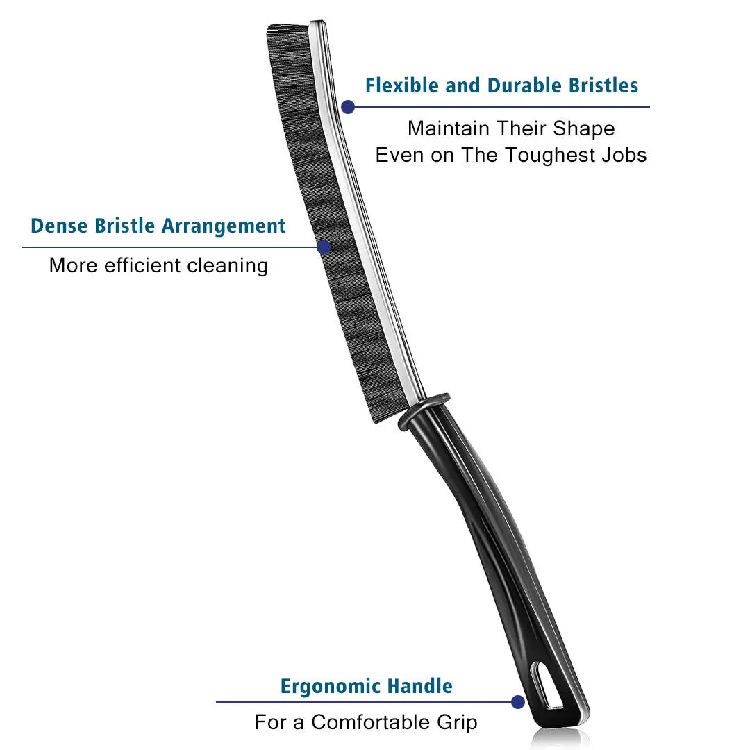 Essential Deep Clean Crevice Brush Set - 3-4 Pack