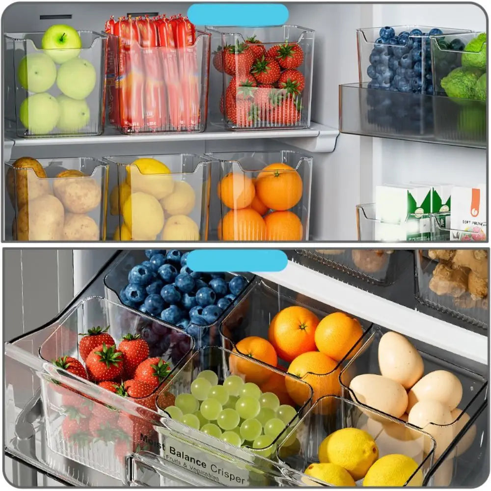 Clear Fridge Door Organizer Bins | Kitchen | Pantry
