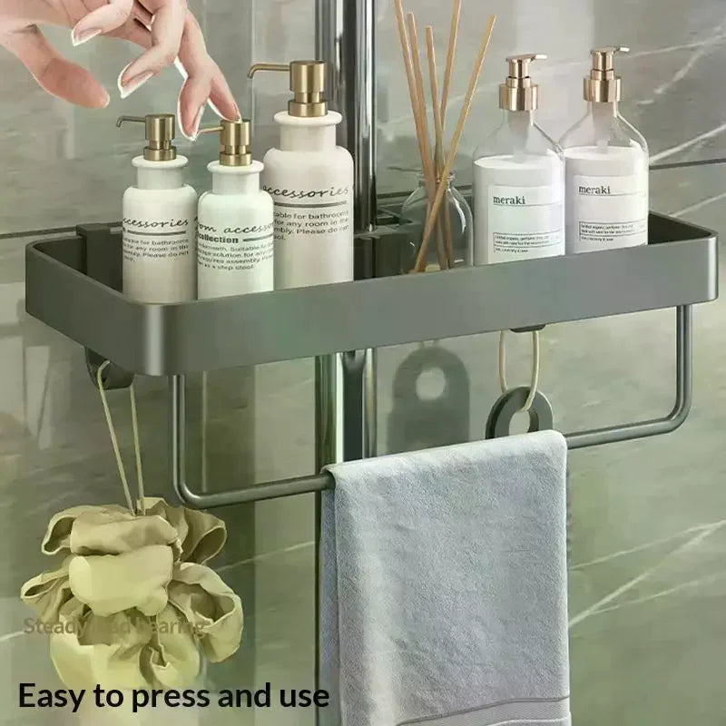 Shower Bar Storage Caddy | Bathroom & Shower Organizer