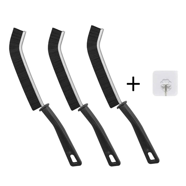 Essential Deep Clean Crevice Brush Set - 3-4 Pack
