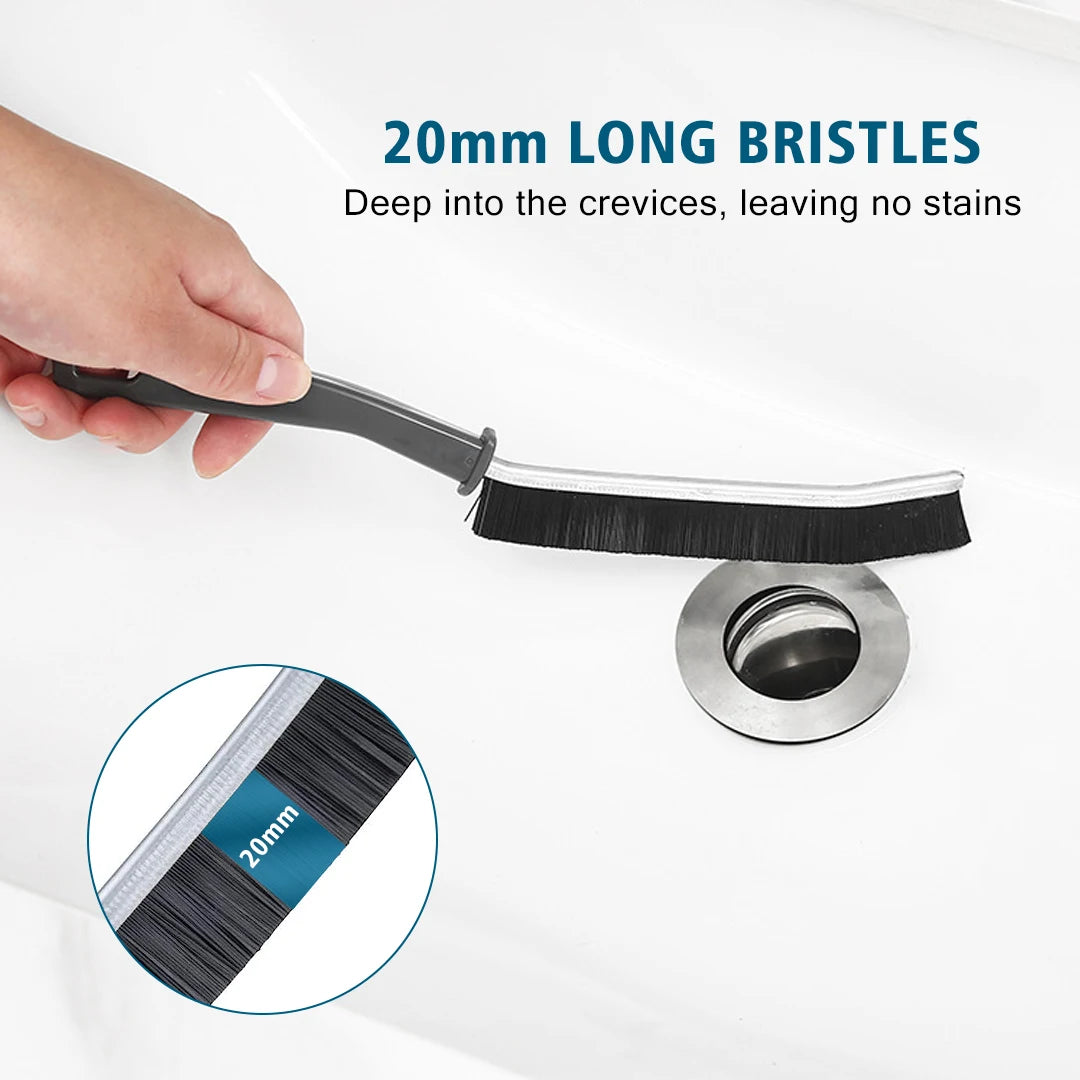 Essential Deep Clean Crevice Brush Set - 3-4 Pack