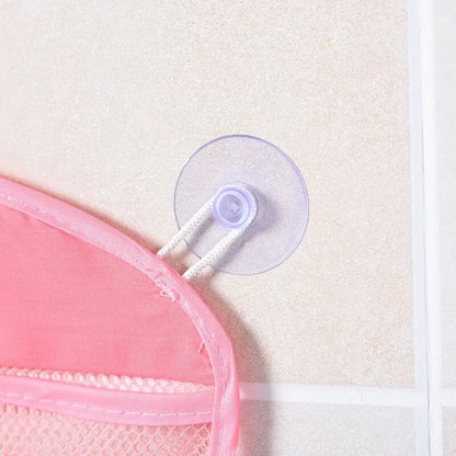 Quick-Dry Suction Mesh Storage Bag | Bathroom | Kids