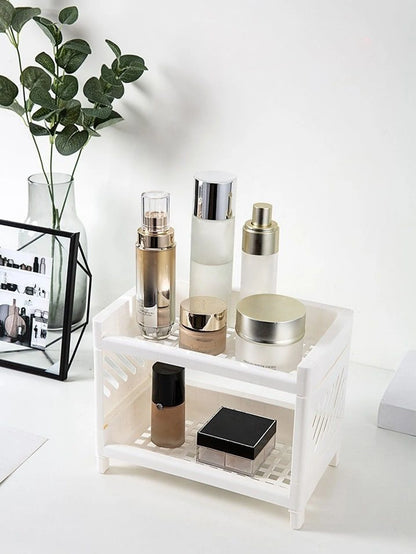 2-Tier Open Desk Organizer — Office & Desktop Storage