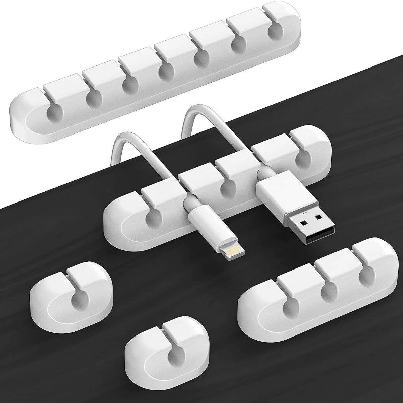 Everyday Essential Cable Organizer — Multi-Device Cord & Charging Cable Holder