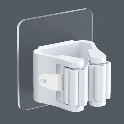 Essential Adhesive Broom & Mop Holders | Kitchen | Laundry Room | Bathroom