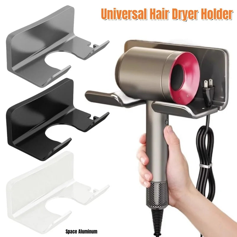 Wall-Mounted Hair Tool Organizer | Bathroom & Vanity