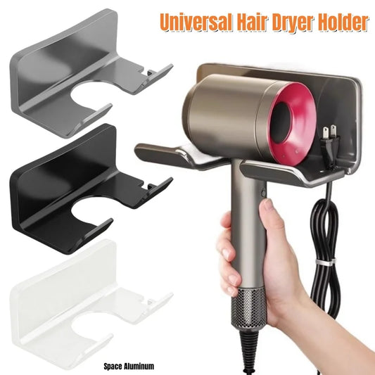 Wall-Mounted Hair Tool Organizer | Bathroom & Vanity