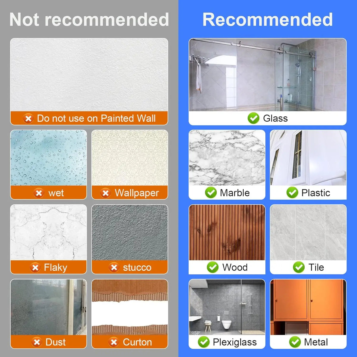 Essential Adhesive Broom & Mop Holders | Kitchen | Laundry Room | Bathroom