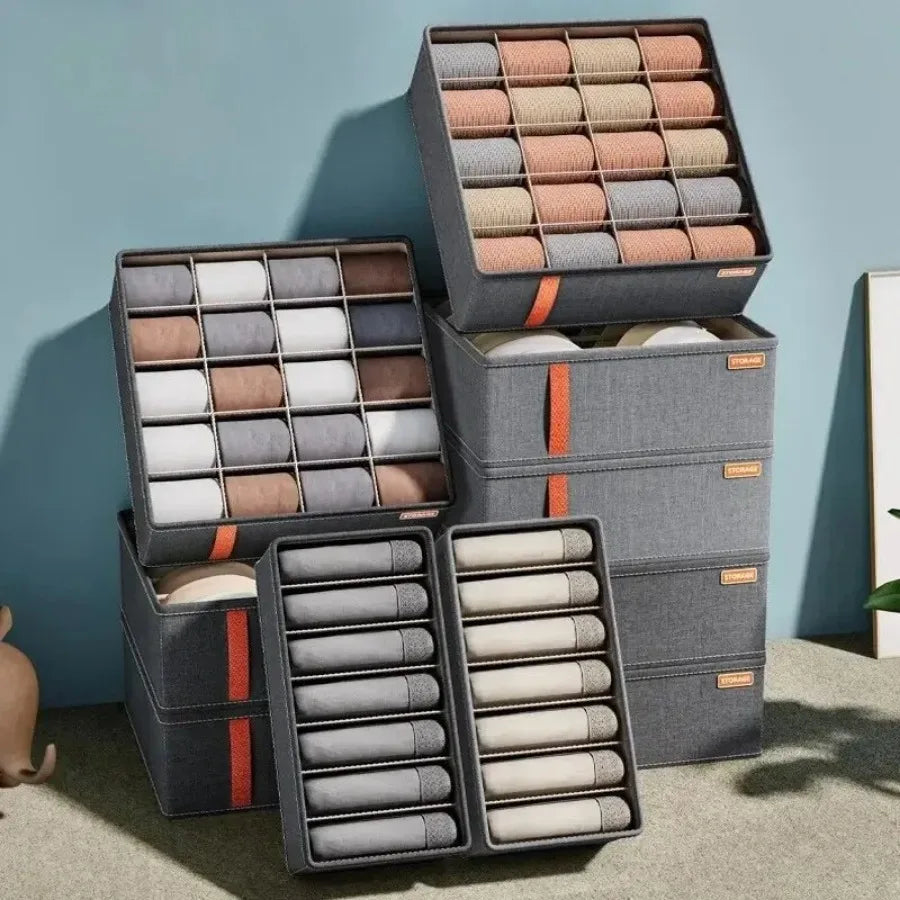 Space Saving Compartment Clothing Organizer | Bedroom | Closet | Laundry