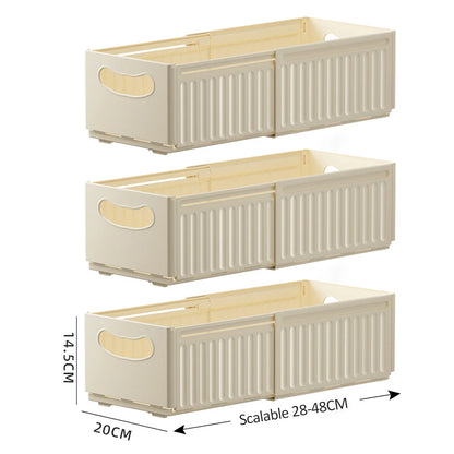 Multi-Purpose Storage Bins — Stackable Cabinet & Shelf Organizers | Kitchen, Bathroom, Bedroom, Office & Baby