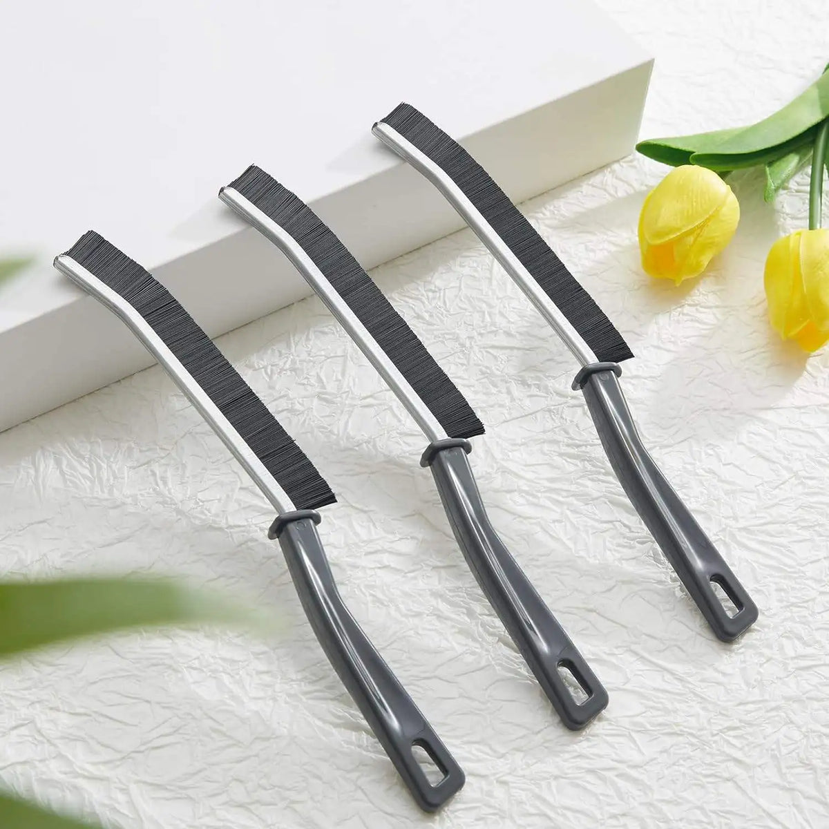 Essential Deep Clean Crevice Brush Set - 3-4 Pack