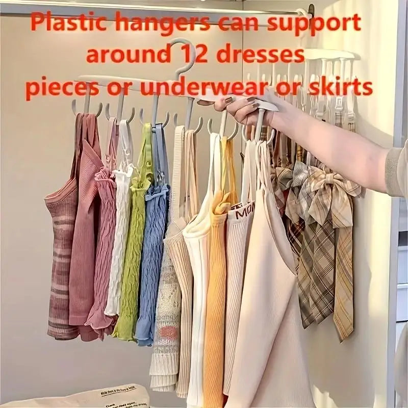 12-Hook Rotating Closet Organizer | Bedroom | Closet | Laundry