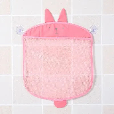 Quick-Dry Suction Mesh Storage Bag | Bathroom | Kids