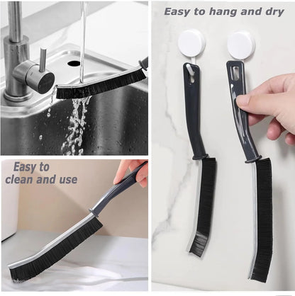 Essential Deep Clean Crevice Brush Set - 3-4 Pack