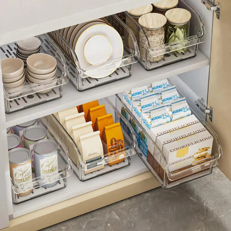 Clear Refrigerator Organizer Bins | Kitchen | Pantry