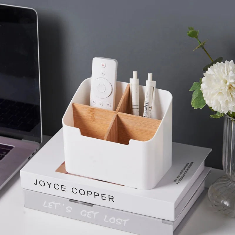 Remote & Phone Organizer — Bedroom, Living Room, & Desk Storage