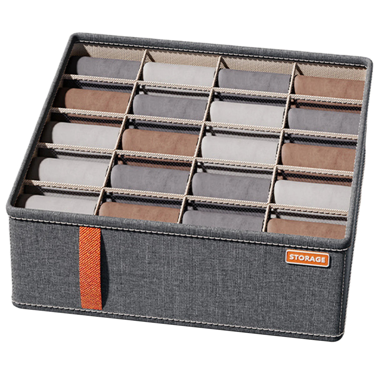 Space Saving Compartment Clothing Organizer | Bedroom | Closet | Laundry