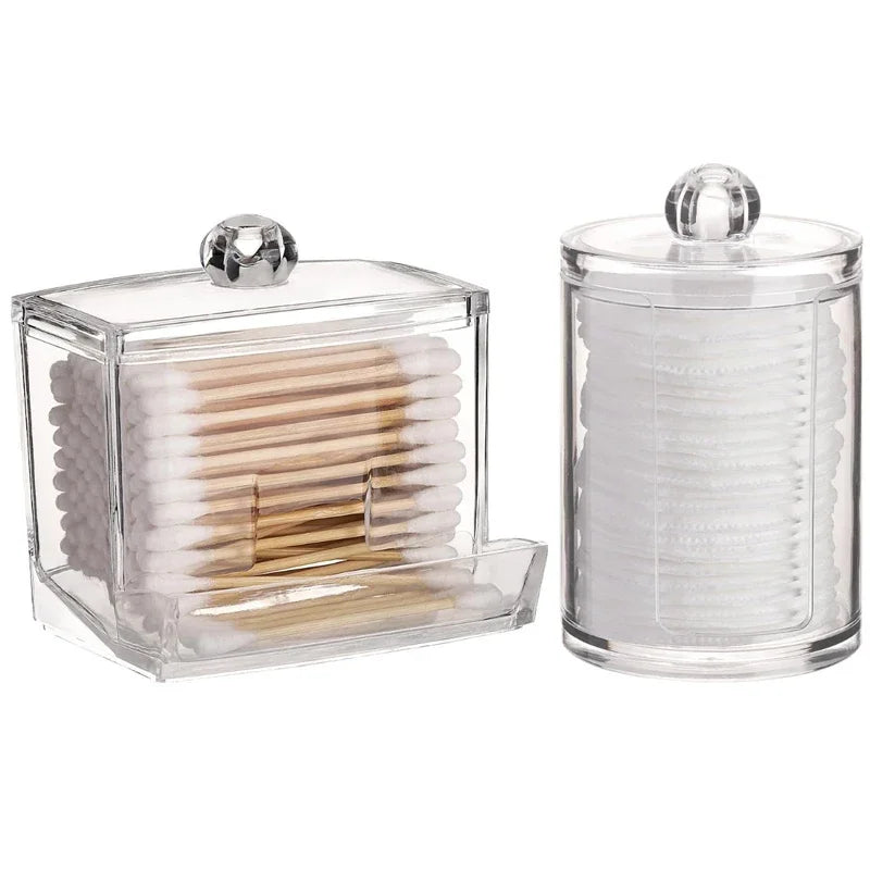 Bathroom Vanity Organizer Jars | Bathroom