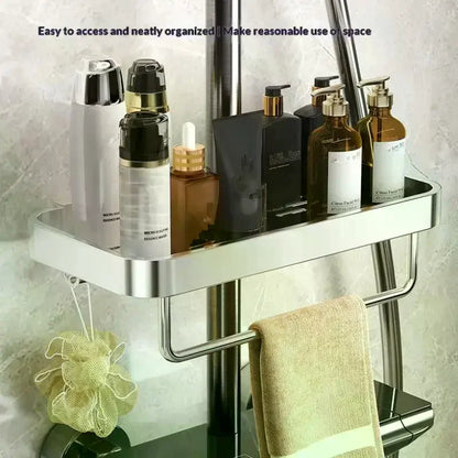 Shower Bar Storage Caddy | Bathroom & Shower Organizer