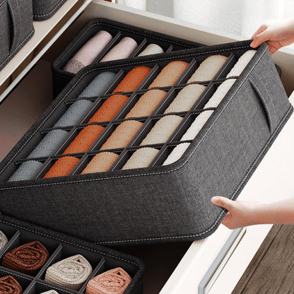 Space Saving Compartment Clothing Organizer | Bedroom | Closet | Laundry