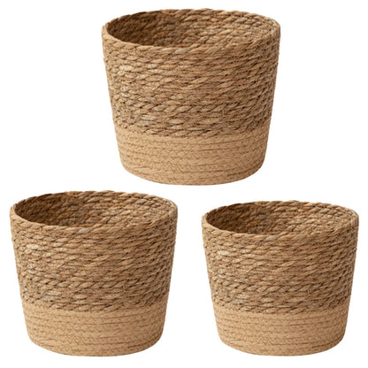 Woven Flower Plant Display Baskets | Kitchen, Sunroom, Living Room, Garden, Bedroom Essentials