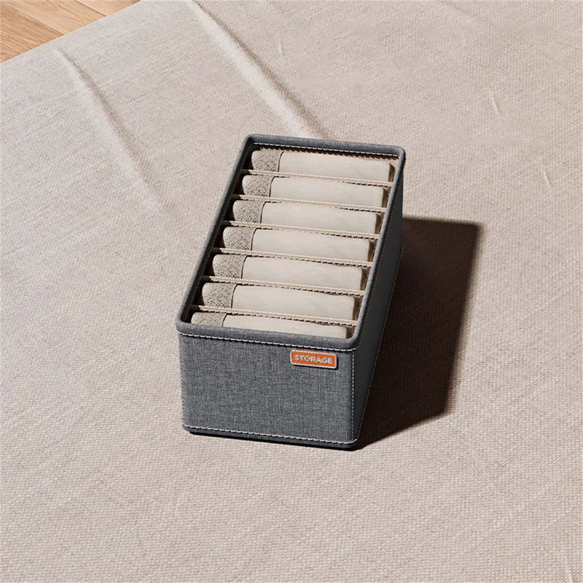 Space Saving Compartment Clothing Organizer | Bedroom | Closet | Laundry