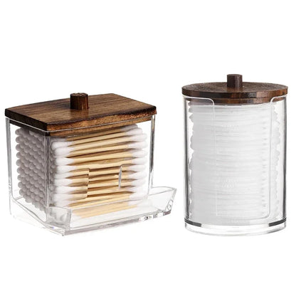Bathroom Vanity Organizer Jars | Bathroom