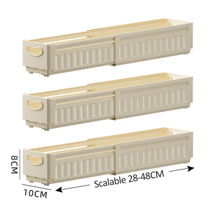 Multi-Purpose Storage Bins — Stackable Cabinet & Shelf Organizers | Kitchen, Bathroom, Bedroom, Office & Baby