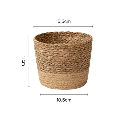 Woven Flower Plant Display Baskets | Kitchen, Sunroom, Living Room, Garden, Bedroom Essentials