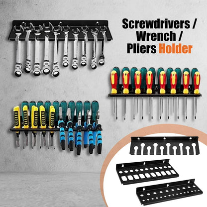 Wall-Mount Tool Organizer Rack | Garage